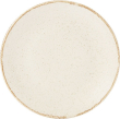 DPS PORCELITE SEASONS OATMEAL COUPE PLATE 11"