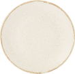 DPS PORCELITE SEASONS OATMEAL COUPE PLATE 7"