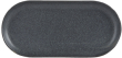 SEASONS GRAPHITE NARROW OVAL PLATE 30CM X6 118130GR