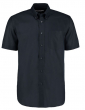 MEN'S CLASSIC FIT SHORT SLEEVE OXFORD SHIRT FRENCHNAVY 15"