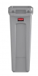 RUBBERMAID SLIM JIM WITH VENTING CHANNELS 87L GREY X1