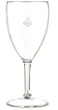 ELITE PREMIUM POLYCARBONATE WINE GLASS 14OZ/415ML LINED 250ML CE
