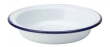 UTOPIA EAGLE ENAMEL WHITE PIE PLATE 7.3"