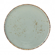 UTOPIA VITRIFIED PORCELAIN UMBRA BRIAR COUPE PLATE 9"