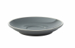 UTOPIA SUPER VITRIFIED PORCELAIN BARISTA GREY ESPRESSO SAUCER 4.5"