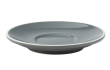 UTOPIA SUPER VITRIFIED PORCELAIN BARISTA GREY SAUCER 6"