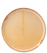UTOPIA MURRA HONEY WALLED PLATE 10.5"