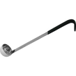 VOGUE COLOUR CODED LADLE ST/ST BLACK 1OZ