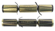 12" GOLD & BLACK CELEBRATION CRACKERS