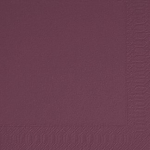 DUNI NAPKIN 24CM 3PLY PLUM