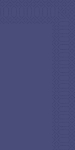 DUNI NAPKIN 33CM 3PLY 8 FOLD DARK BLUE