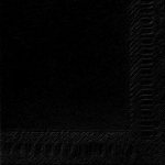 DUNI NAPKIN 40CM 2PLY BLACK