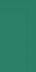 DUNI NAPKIN 40CM 3PLY 8 FOLD DARK GREEN