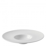 UTOPIA WHITE SUPER VITRIFIED PORCELAIN TITAN OPTIONS WIDE RIMMED BOWL 11.3"
