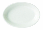 AFC OVAL PICKLE SERVING DISH 16X11.5X2.5CM/6.25X4.5X1"