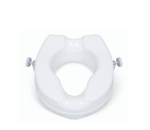 ALERTA RAISED PLASTIC TOILET SEAT, 2 INCHES