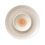 AMARAH RED SUN DEEP PLATE 29CM / 11.4" INNER WELL 14CM / 5.5"