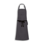 OLIVER HARVEY BIB APRON STORM GREY AND CLOTH LOOP