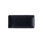 ARTIS PURITY PEARLS DARK RECTANGULAR PLATE 7.1" x 3.5"