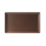 ARTIS PURITY PEARL RECTANGULAR PLATE 34X20CM / 13.4X7.9" COPPER