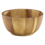 ACACIA WOOD BOWL 15 X 7CM