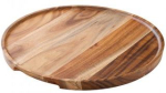 UTOPIA ACACIA WOOD PLATTER/ PIZZA BOARD 122 30CM X6