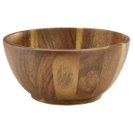 ACACIA WOOD BOWL 25 X 12CM