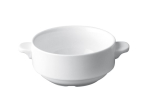 SUPERWHITE LUGGED SOUP BOWL 10OZ 28CL