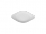 SUPERWHITE OVAL EARED DISH 10" 25CM X 6