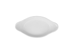 SUPERWHITE OVAL EARED DISH 11" 28CM x 6