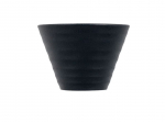 ARTISAN ONYX 11CM CONICAL BOWL BLACK