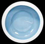 CREME JOUET ORGANIC BOWL 16CM ASH BLUE