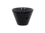 ARTISAN GRANITE BOWL CONICAL 11CM BLK