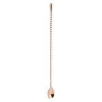 COPPER TEARDROP BAR MIXING SPOON 35CM BS-T35C