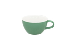 SUPERWHITE BOWL SHAPE CUP GREEN230ML/8OZ