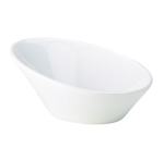 GENWARE PORCELAIN OVAL SLOPING  BOWL 21CM/ 8.25"