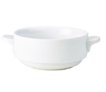 GENWARE PORCELAIN LUGGED SOUP BOWL 25CL/ 8.75OZ