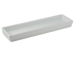 GENWARE PORCELAIN RECTANGULAR DISH HOLDER 28 X 8CM