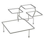 BUFFET STAND LARGE (4 BOWLS) 39X39X17CM/15.33X15.33X6.66"