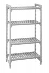4 TIER H1800MM X W1280MM X D600MM MED