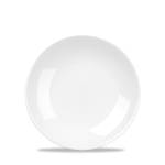 CHURCHILL ALCHEMY FINE CHINA WHITE BALANCE COUPE PLATE 6.5"
