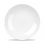 CHURCHILL ALCHEMY FINE CHINA WHITE BALANCE COUPE PLATE 9"