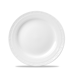 CHURCHILL SUPER VITRIFIED CHATEAU WHITE PLATE 9"
