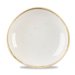 CHURCHILL SUPER VITRIFIED STONECAST BARLEY WHITE ROUND BOWL 38.7OZ
