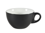 CHURCHILL ART DE CUISINE MENU SHADES ASH BLACK CAPPUCCINO CUP 12OZ