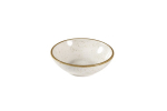 CHURCHILL SUPER VITRIFIED STONECAST BARLEY WHITE SHALLOW BOWL 7OZ