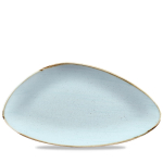 CHURCHILL SUPER VITRIFIED STONECAST DUCK EGG BLUE CHEF'S PLATE 14X7.4"