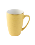 CHURCHILL STONECAST MUSTARD PROFILE MUG 12OZ