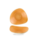 STONECAST TANGERINE TRIANGLE BOWL 21OZ
