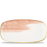 HOMESPUN ACCENTS CORAL CHEFS' OBLONG PLATE NO. 4 35.5 X 18.9